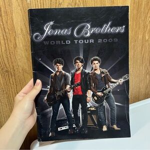 Vintage Jonas Brothers World Tour 2009 Program Concert Book!